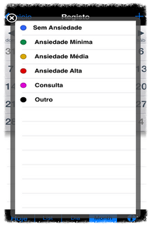 teste ansiedade calendario